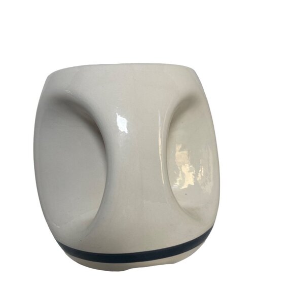 Ute Mountain Tribe Maxine Talk Wide Mouth Handled Pitcher Pottery E-13 SIGNED - Picture 3 of 8